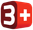 3+ 3+