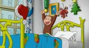 Poster for Curious George: A Very Monkey Christmas