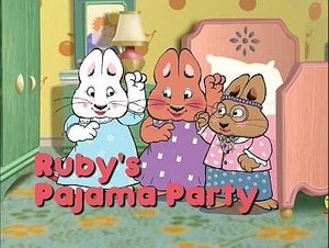 Poster for Ruby's Pajama Party