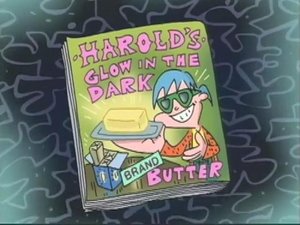 Poster for Harold's Glow-in-the-Dark Brand Butter