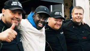 Poster for Melvin griller i Sydvestjylland Poster for Melvin griller i Sydvestjylland