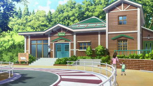 Poster for Dokamon in Love?! Dining App Maripero Attacks!