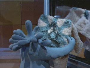 Poster for Danger-Unexploded Squishington, Loss of Face, Karaoke Cafe: "Find a New Neighborhood"