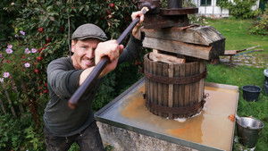 Poster for Apple Pressing and Tough Couch Grass