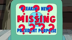 Poster for President Porpoise Is Missing!