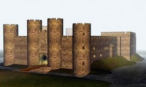 Poster for Gold in the Moat - Codnor Castle, Derbyshire