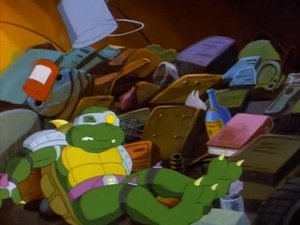Poster for Slash the Evil Turtle from Dimension X