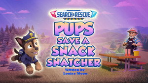 Poster for Search & Rescue: Pups Save a Snack Snatcher