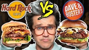 Poster for Hard Rock Cafe vs. Dave & Busters Taste Test | FOOD FEUDS