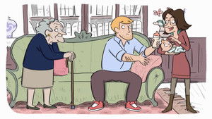 Poster for New Dad Blues