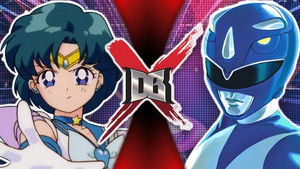 Poster for Sailor Mercury VS Blue Ranger Poster for Sailor Mercury VS Blue Ranger