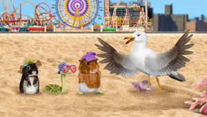 Poster for A Day at the Beach! / Save the Savanna Friends! Poster for A Day at the Beach! / Save the Savanna Friends!