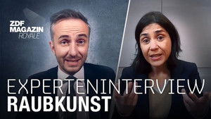 Poster for Colonial Looted Art - Prof. Dr. Bénédicte Savoy in an interview Poster for Colonial Looted Art - Prof. Dr. Bénédicte Savoy in an interview