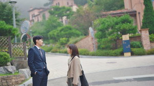 Poster for A Man Who Buys a House, a Woman Who Lives in a House