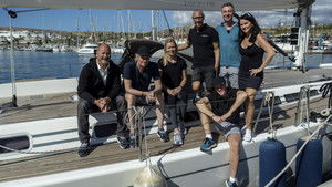 Poster for Who'll be seasick first?