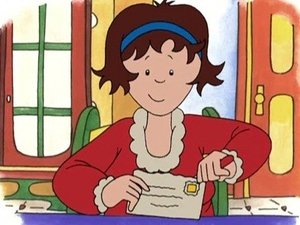 Poster for Caillou Mails a Letter