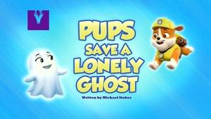 Poster for Pups Save a Lonely Ghost