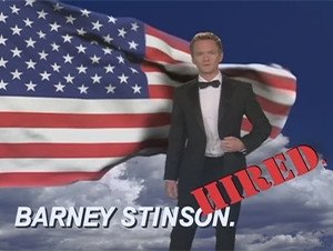 Poster for Barney Stinson's Video Resume