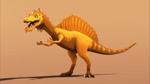 Poster for The Old Spinosaurus and the Sea