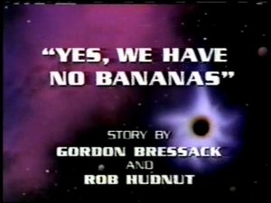Poster for Yes, We Have No Bananas