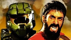Poster for Master Chief vs. Leonidas