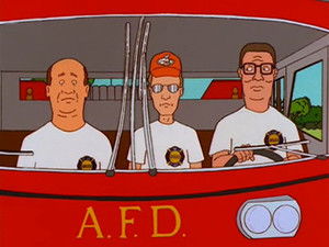 Poster for A Firefighting We Will Go