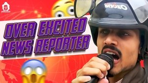 Poster for Over-Excited News Reporter