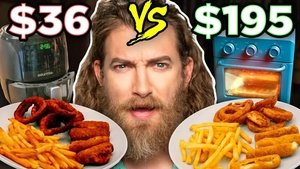 Poster for $36 vs. $195 Air Fryer Taste Test