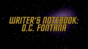 Poster for Writer's Notebook - D. C. Fontana