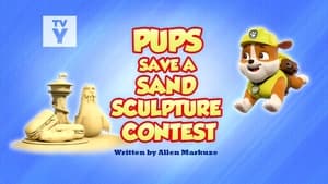 Poster for Pups Save a Sand Sculpture Contest