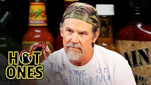 Poster for Josh Brolin Licks the Palate of Absurdity While Eating Spicy Wings