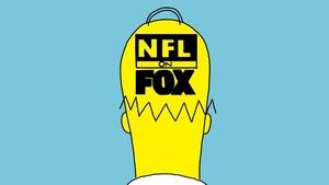 Poster for Homer and Bart Visit the NFL on FOX