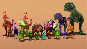 Poster for Dinosaur Block Party