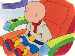 Poster for Caillou Flies on a Plane
