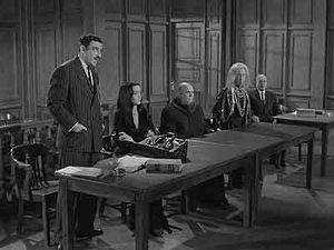 Poster for The Addams Family in Court