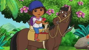 Poster for Dora's and Sparky's Riding Adventure!