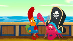 Poster for Captain Claw's Clawsome Quest / Cinderella's Story Poster for Captain Claw's Clawsome Quest / Cinderella's Story