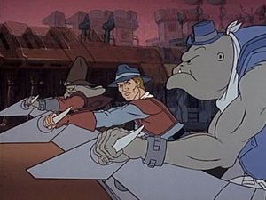 Poster for BraveStarr and the Medallion