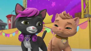 Poster for Pups and Cats Save HumCatDingerMan