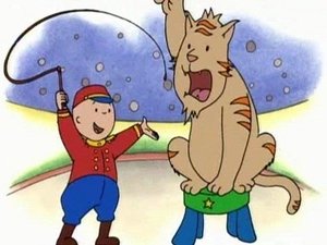 Poster for Caillou Joins the Circus