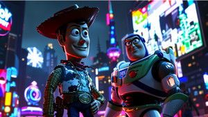 Poster for Woody Meets the Team/Buzz Cracks the Case Poster for Woody Meets the Team/Buzz Cracks the Case