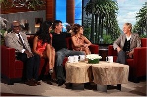 Poster for Simon Cowell, Paula Abdul, Nicole Scherzinger, L.A. Reid, Steve Jones, Luke Bryan