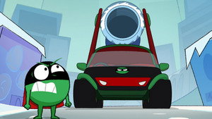Poster for Evil Peamobile Goes Rogue