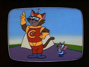 Poster for Cosmic Cat And Meteor Mouse Poster for Cosmic Cat And Meteor Mouse