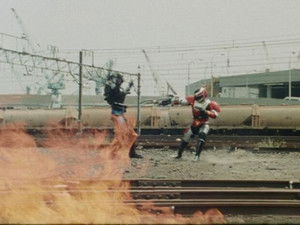 Poster for The Pain of the Strongest Robo