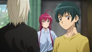Poster for The Devil and the Hero Go Futon Shopping