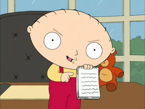 Poster for The List (Stewie's Banned Song)
