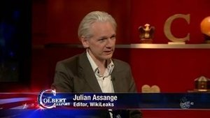 Poster for Jeffrey Toobin, Julian Assange
