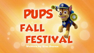 Poster for Pups Fall Festival Poster for Pups Fall Festival
