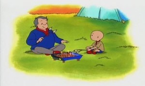 Poster for Caillou Goes Camping